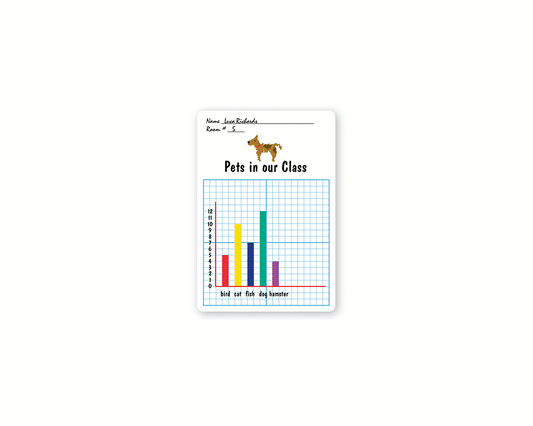 11262 Flip Side Products 1/2” Graph Dry Erase Board With Non-ghosting Surface, Durable Hardboard Backing, 10x10 Square Quadrant Lines, 20x20 Square Total Grid, 11” X 5-1/4” Workspace, 1/2” X 1/2” Individual Square Measure, 11”X16”X0.125”, Class Pack of 12