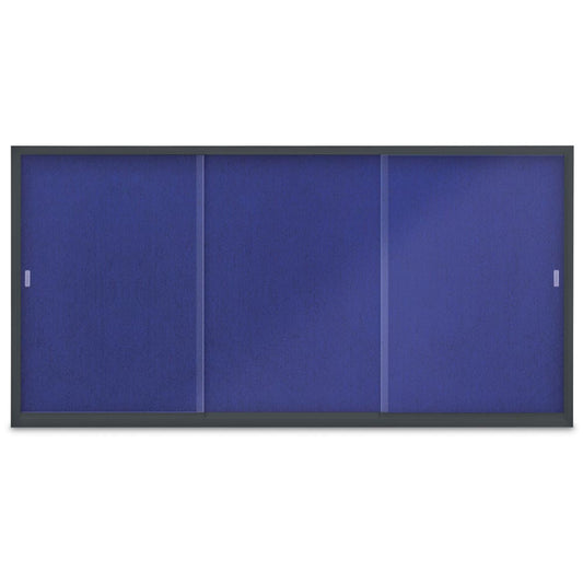 UV9011AEZ Uvp Inc. Tack Board Aluminum Frame With Sliding Glass Door