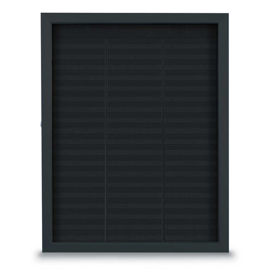 UVNDG150 Uvp Inc. Directory Board Enclosed Slim Style, 7"W Name Strips, Lockable Single Door With Frame