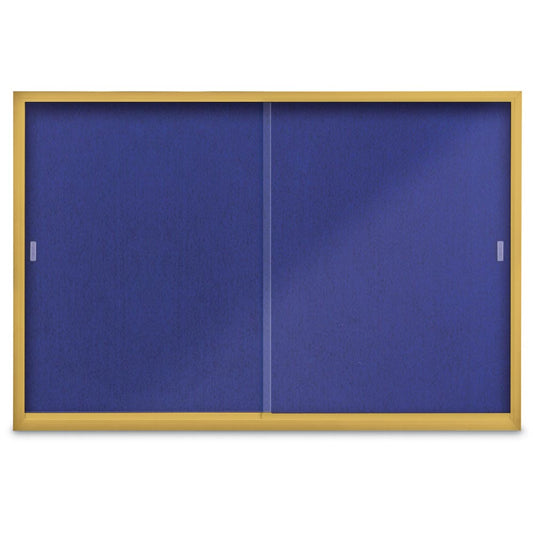 UV9010AEZ Uvp Inc. Tack Board Aluminum Frame With Sliding Glass Door