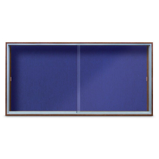 UV9003OEZ Uvp Inc. Tack Board Wood Frame With Sliding Glass Door