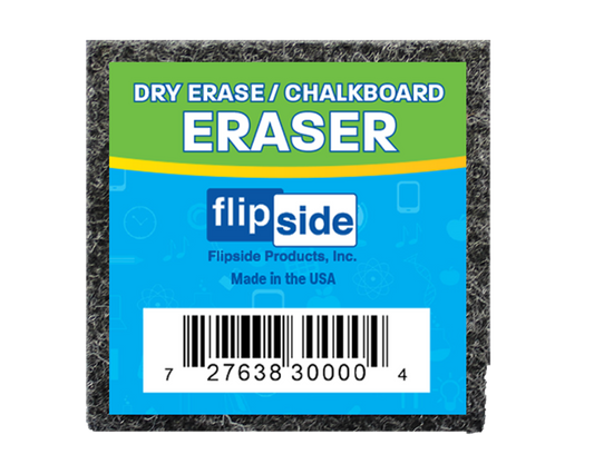 30009 Flip Side Products 2” X 2” Felt Student Dry Erase and Chalkboard Erasers With Dense Felt Construction, Sized With Students’ Hands, 2” X 2” X 1”, Multicolored