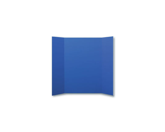 300 Flip Side Products 36” X 48” Foam Project Board With Flat Fold Panels, Quality Foam Core Board, 36” X 12” Side Panels, 36” X 24” Center Panel, Solid Colors Available, Pack of 24