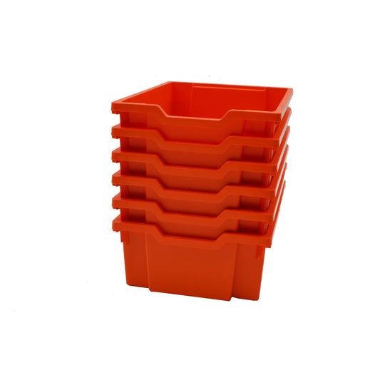 F02 Gratnells F2 Deep Tray For Educational Storage Use Designed With British Standards Tested And Passed For Heavy Use - Dimensions: 12.3 × 16.8 × 5.9 In