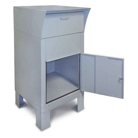 UV1037001 UVP Inc. Curbside Collection Boxes Grey Flat Top