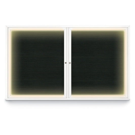 UV1133I UVP Inc. Indoor Enclosed Letterboards Double Door