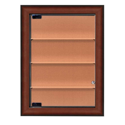 UV1723MEMO UVP Inc. Memory Box Recessed Wood Stain, 8 Board Type, 7 Frame Color