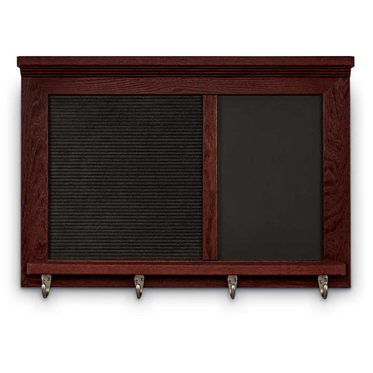 UV1724BLK Uvp Inc. Letter Board Chalk Board Stain Finish Wood Frame, Black Color Surface