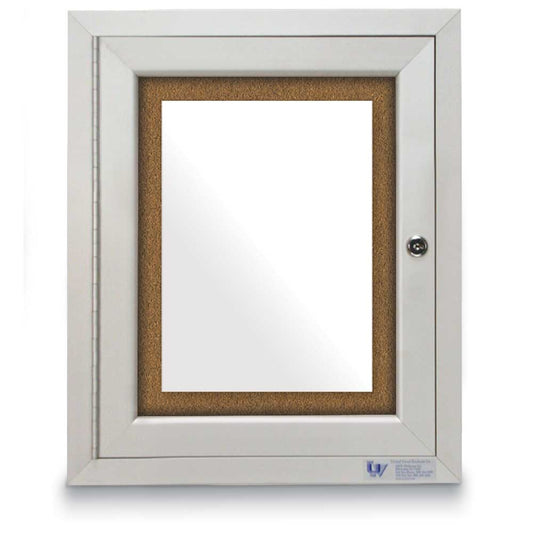 UV3001518 UVP Inc. Corkboard Single Door Traditional Indoor Enclosed