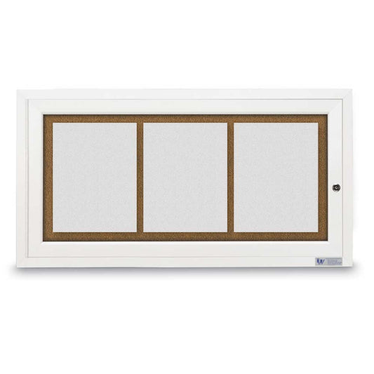 UV3003418 UVP Inc. Enclosed Cork Boards Single Door Traditional Indoor, 19 Board Colors