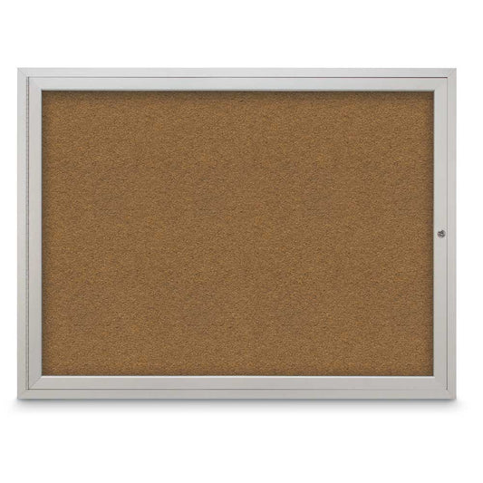 UV303SD UVP Inc. Enclosed Cork Boards Single Door Standard Indoor Aluminum, 5 Frame Colors