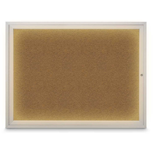 UV316ISD UVP Inc. Enclosed Cork Boards Illuminated Single Door Traditional Indoor, 5 Frame Colors