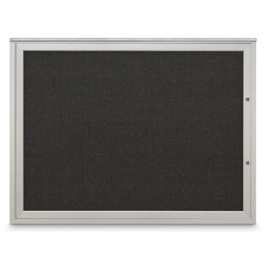 UV404SDPLUS UVP Inc. Enclosed Cork Boards Outdoor Plus Single Door Traditional Aluminum, 5 Frame Colors