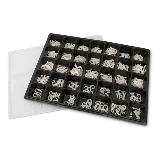UV6230 Uvp Inc. Letter Board Symbols Roman White Box Set
