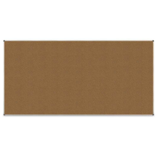 UV645ARC Uvp Inc. Corkboard Mitered Satin Aluminum Frame, Open Faced With Rounded Corners