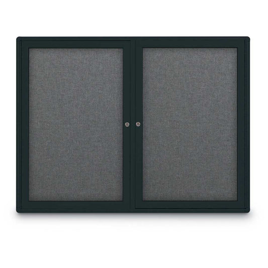 UV7003GRC UVP Inc. Cork Board Single Door Radius Indoor With Radius Corners, 3 Board Colors