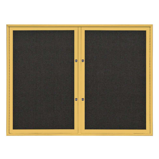 UV80025PLUS UVP Inc. Enclosed Letter Boards Outdoor Plus Double Door Radius Aluminum, 5 Frame Colors