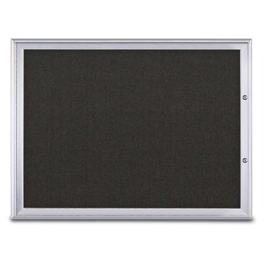 UV8003SDD4PLUS UVP Inc. Enclosed Cork Boards Outdoor Plus Single Door Radius Aluminum, 5 Frame Colors