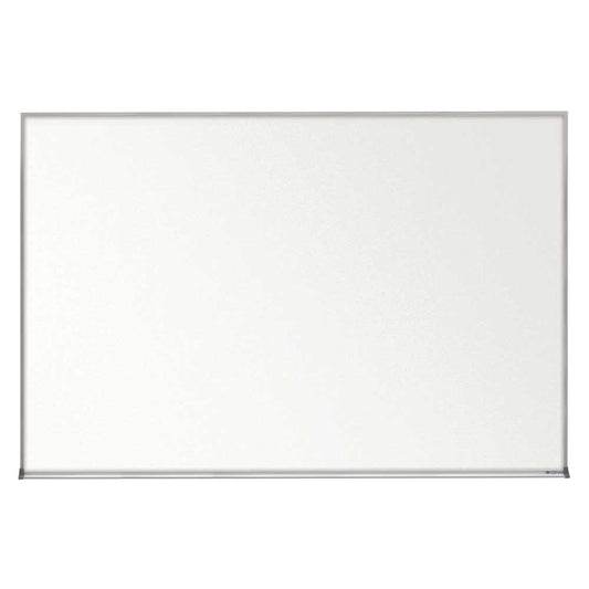 UV819PUWM Uvp Inc. Magnetic Dry Erase Board Aluminum Satin Frame With Marker Tray And Mounted Hangers