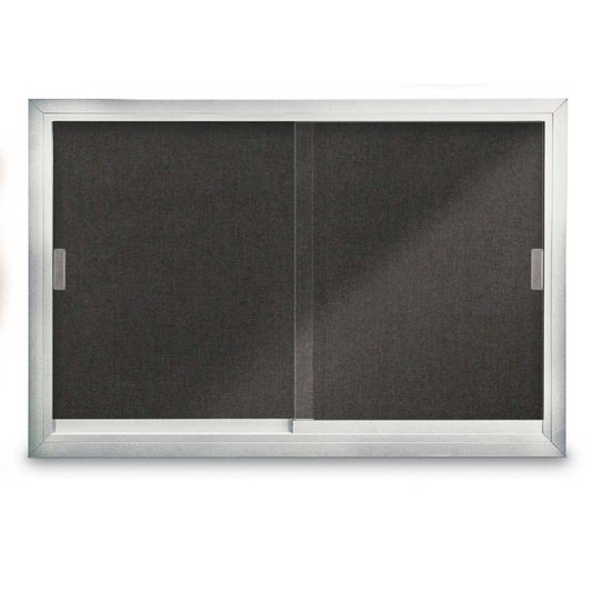 UV9000ACS UVP Inc. Enclosed Cork Boards Glass Door Sliding Door Traditional Indoor, 19 Board Colors