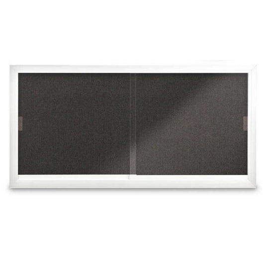UV9001ACS4824 UVP Inc. Enclosed Cork Boards Sliding Door Traditional Indoor Aluminum, 19 Board Colors