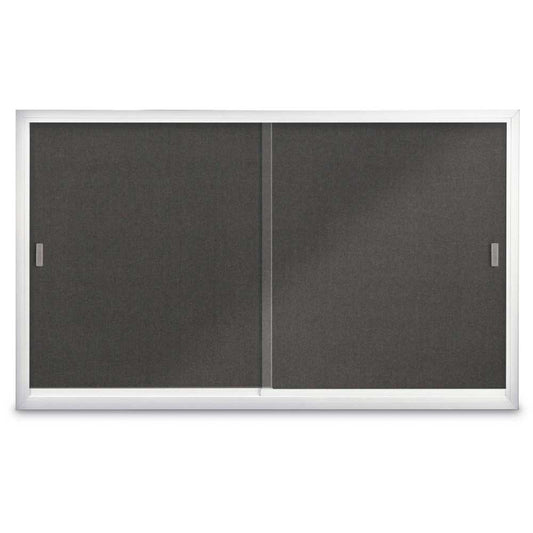 UV9002ACS Uvp Inc. Corkboard Enclosed Large Viewing Area, Traditional Frame, Sliding Glass Door, Indoor Use