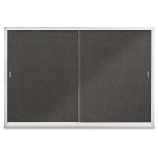UV9010ACS Uvp Inc. Corkboard Enclosed Satin Traditional Aluminum Frame, Tempered Glass Sliding Doors
