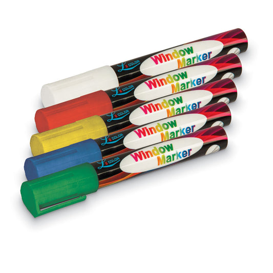 UVGLMK Uvp Inc. Wet Erase Markers Single Color, Slow Fade, Quick Rotation, White