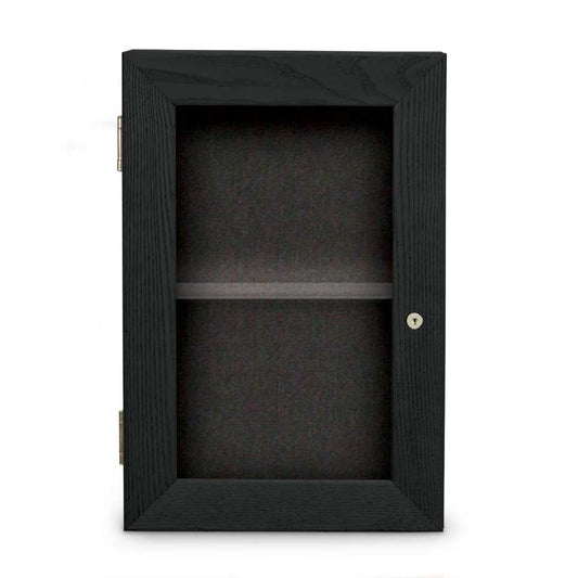 UVMCS1218S UVP Inc. Display Case Wood Wide Door Memory, Clear Acrylic Front