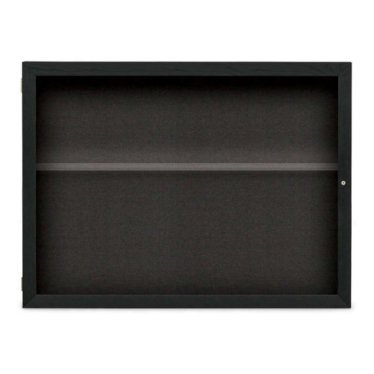 UVMCS4836S UVP Inc. Display Case Wood Wide Door Memory, 4 Frame Colors