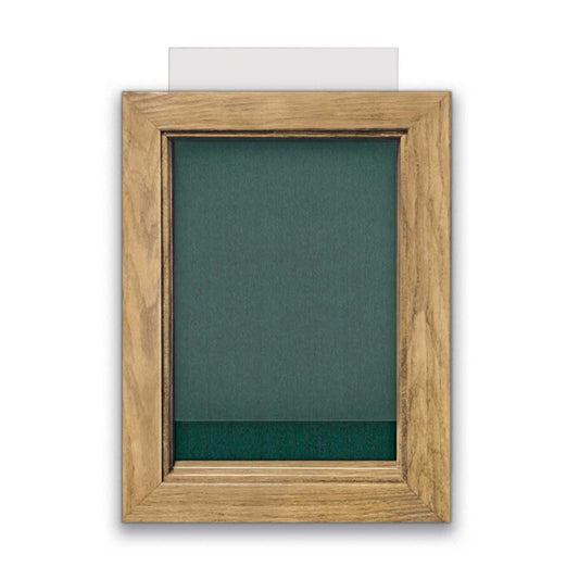UVND1824W UVP Inc. Display Board No Door Fabric Board Wood, 16 Board Type, 4 Frame Color