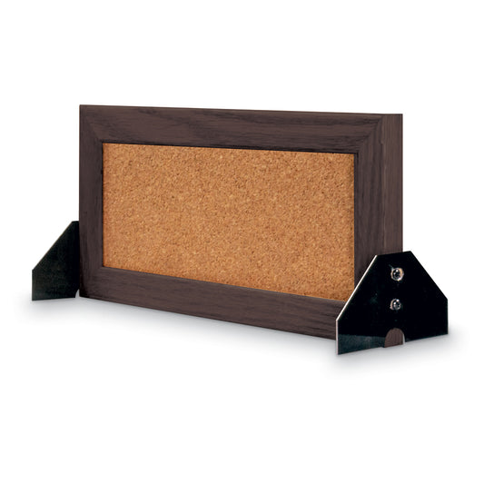 UVRCM1212L Uvp Inc. Letter Board 0.75" Depth, Stained Wood Frame W/ Tilting Feature In Stand