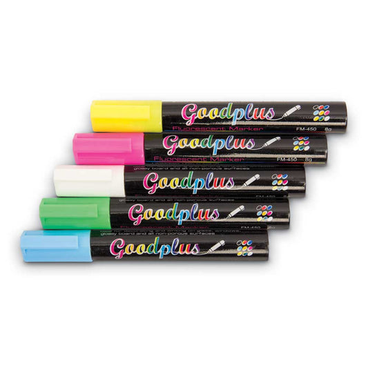 UVWEP5 Uvp Inc. Wet Erase Markers Single Color, Slow Fade, Quick Rotation.