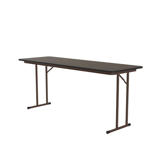 STPX Correll inc. Off-Set Leg Folding Seminar Table High-Pressure Laminate for Heavy-Duty Use in Schools, Universities, Offices and Conference Areas with Knife-Lock Folding Mechanisms for Maximum Legroom and Comfort - Cube