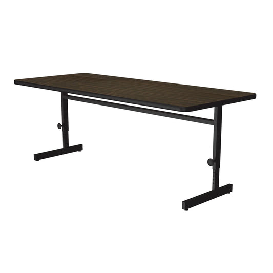 CSAM&MTR Correll Inc. Adjustable Height Econoline Melamine for Work Station and Student Desk with Adjustable Height (CSA) Tables Have H-Frames, and Adjust From 21” to 29” in 1” Increments - Cube